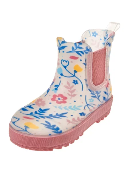 PLAYSHOES Cizme de cauciuc deschis / albastru / galben curry / roz bej