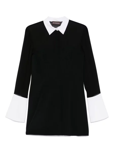 Przezroczysta mały sukienka mini Mvp Wardrobe garniturowa czarna