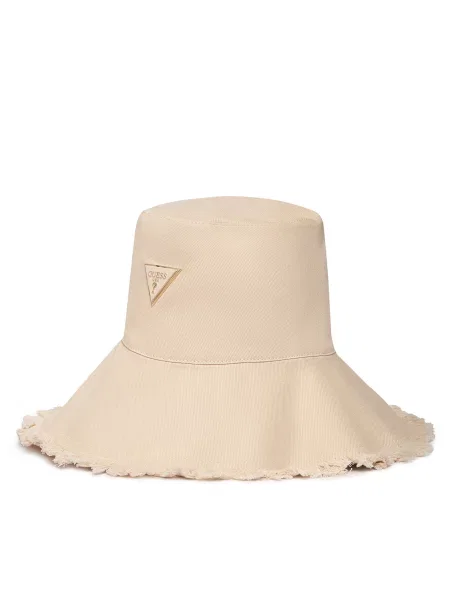 Šešir Guess Svijetlo bež