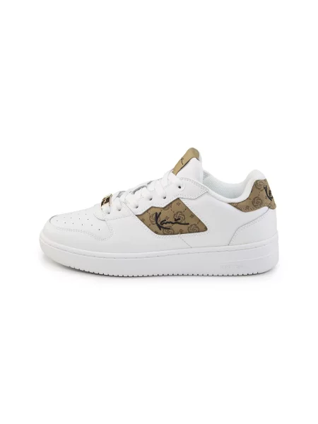 Sneakerși Karl Kani clasici alb