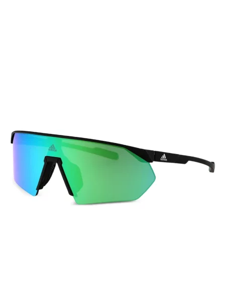 Papuci Adidas cu imprimeu geometric negru