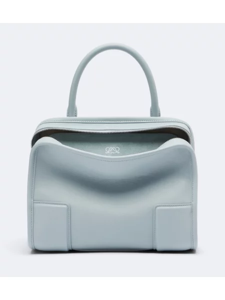 Top Loewe din piele albastru
