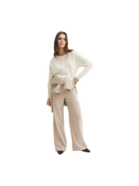 Sweter Emme Di Marella wełniany beżowy