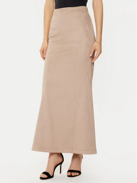 Guess Spódnica maxi beżowy