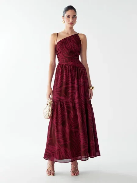 BWLDR Rochie Vincent burgundy / merlot roșu