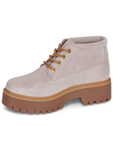 Pantofi Timberland streetstyle cu strasuri violet