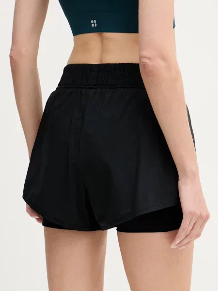 Sport rövidnadrág Sweaty Betty fekete