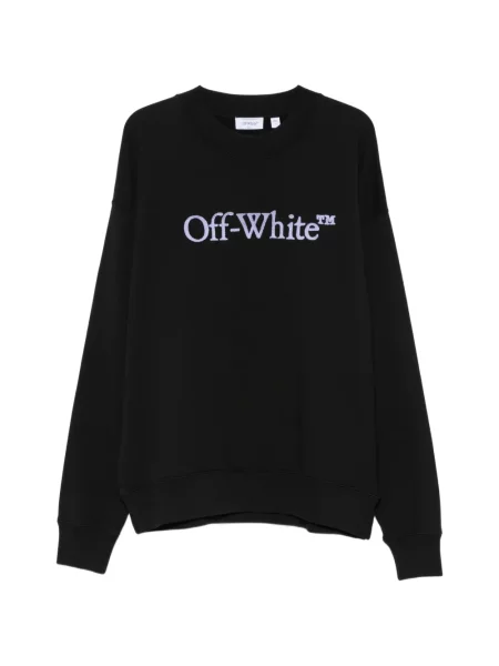 Hanorac Off-white cu broderie alb