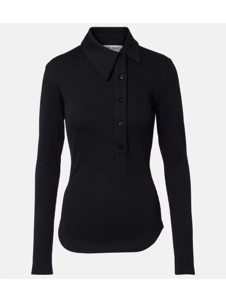 Top The Attico tricotate negru