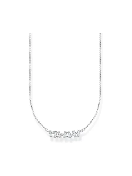Naszyjnik Thomas Sabo z cyrkonem szary