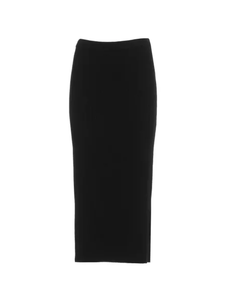 Fustă Antonelli cu nervuri negru