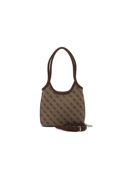 Geantă shopper Guess bej