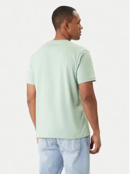 Guess Jeans Póló Regular Fit zöld