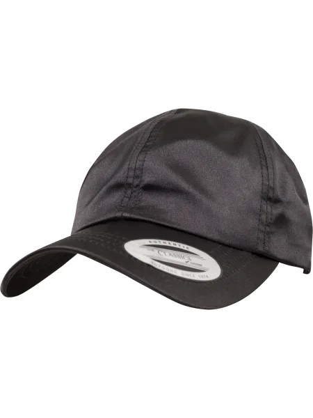 Șapcă Flexfit din satin negru