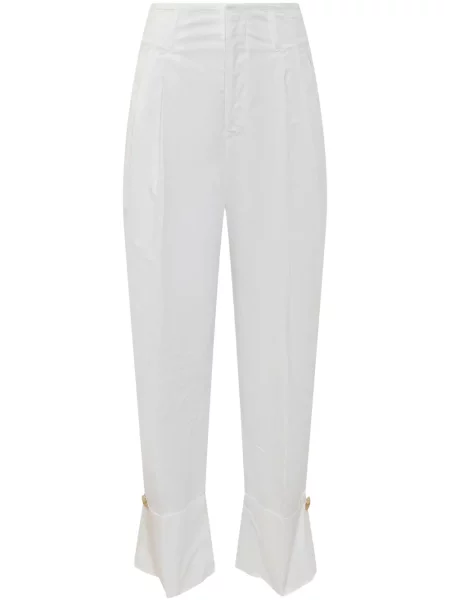 Pantaloni Darkpark alb