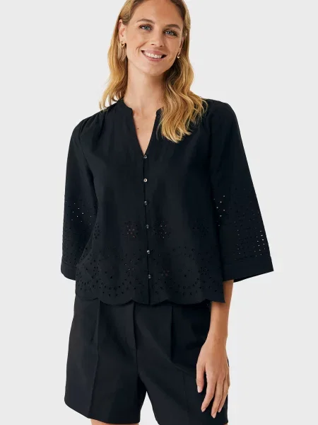 Вишита блуза Mexx чорна