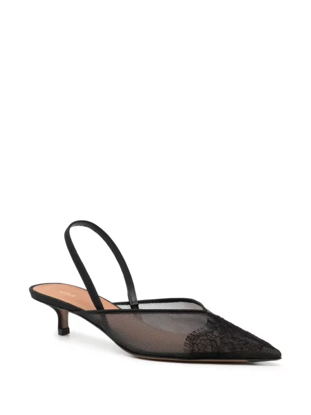 Nėriniuotos bateliai Neous slingback juoda