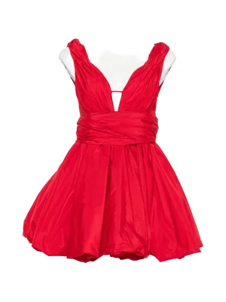 Rochie mini Blumarine cu funde roșu