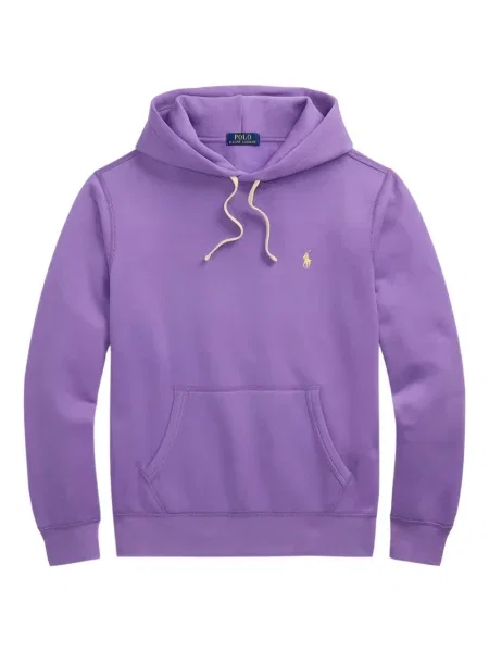 Chiloți Polo Ralph Lauren din țesătură twill cu autograf cu glugă albastru