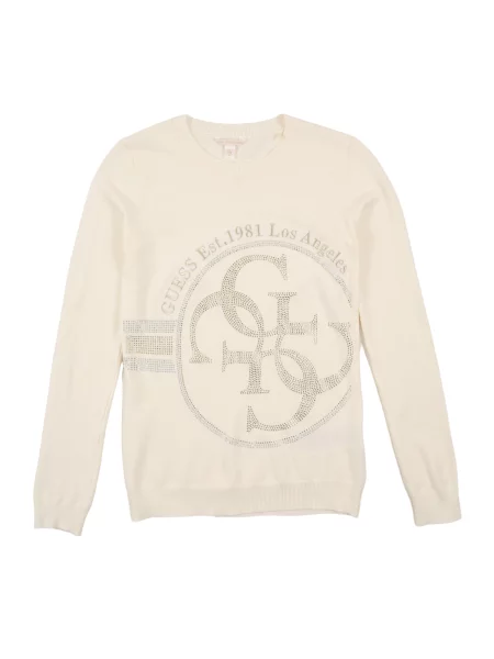 GUESS Pulover crem