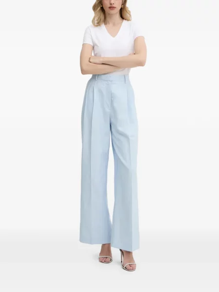 Stras tricou Armani Exchange cu decolteu în V alb
