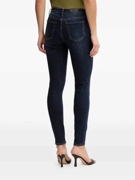 Mršav skinny fit traperice Armani Exchange plava