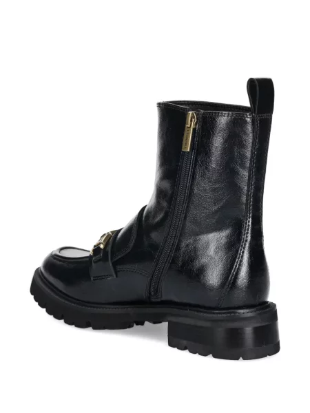 Botine Twinset cu cataramă negru