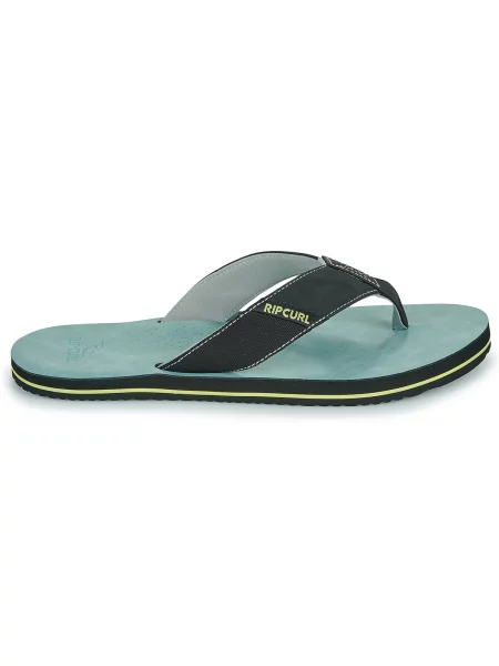 Keprové pantofle Rip Curl s otevřenou špičkou modré