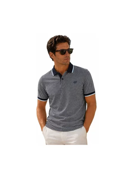Tricou polo Lotto gri