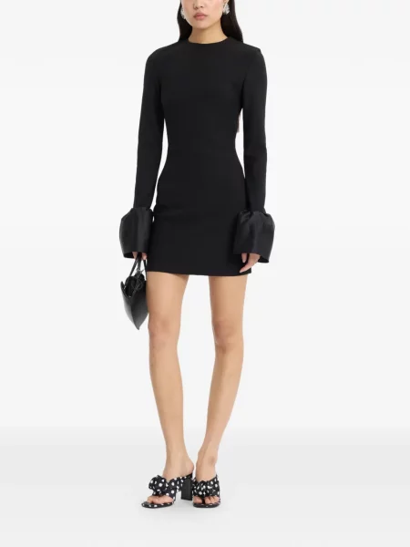 Lung rochie mini Rotate Birger Christensen negru