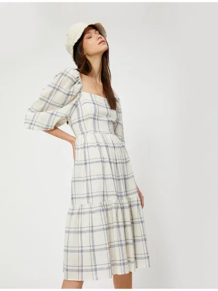 Rochie midi Koton gri