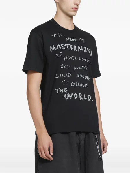 Tricou Mastermind World cu imagine negru