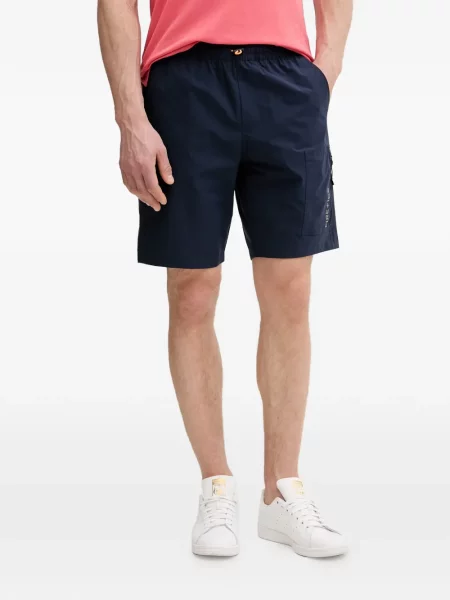 Pantaloni scurți Bogner Fire+ice cu imagine cu cordon albastru