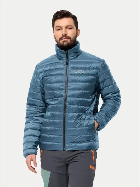 Μπουφάν πουπουλένιο Jack Wolfskin μπλε