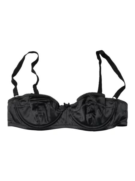 Biustonosz balkonetka Dolce And Gabbana czarna