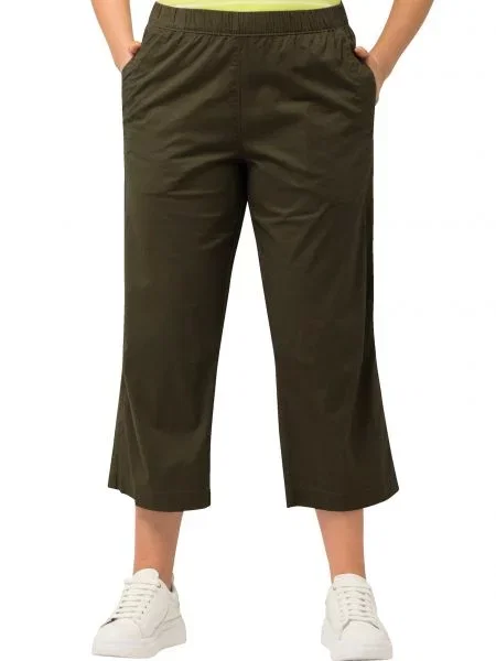 Ulla Popken Pantaloni verde închis