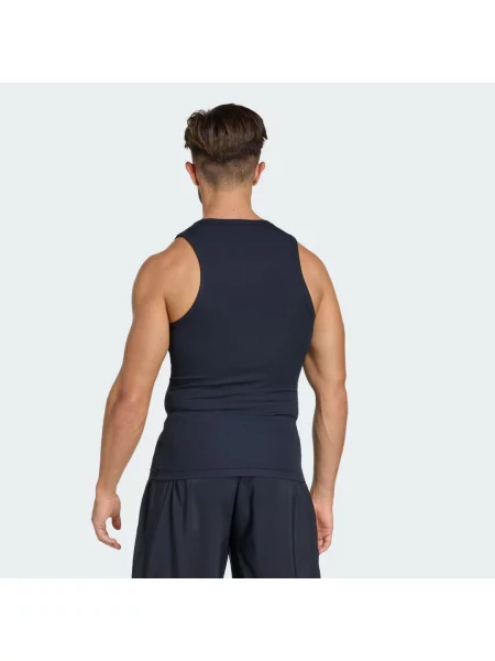 ADIDAS PERFORMANCE Funkční tričko Power Ess marine modrá / bílá černé