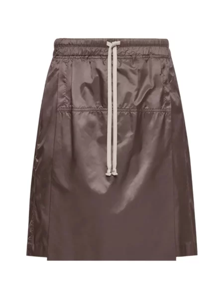 Szorty Moncler + Rick Owens brązowe