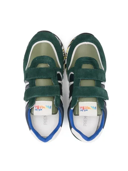 Sneakersy dziecięce Premiata niebieskie