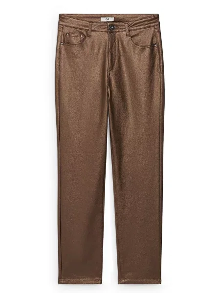 C&A Штани повсякденні Бронзовий Віскоза/нейлон