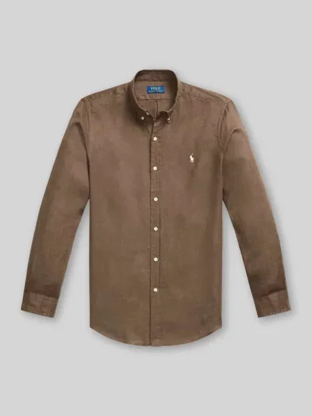 Polo Ralph Lauren Koszule Mężczyzna M Koszulka codzienna brązowy