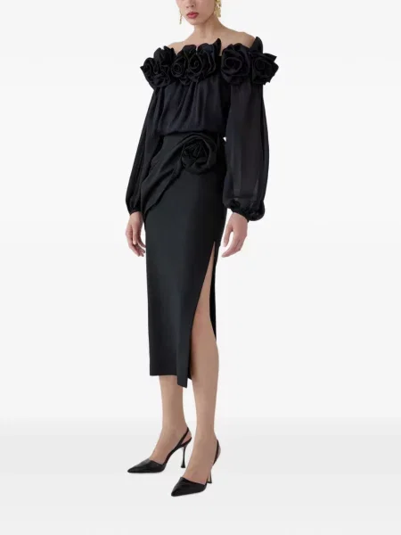 Top Carolina Herrera negru