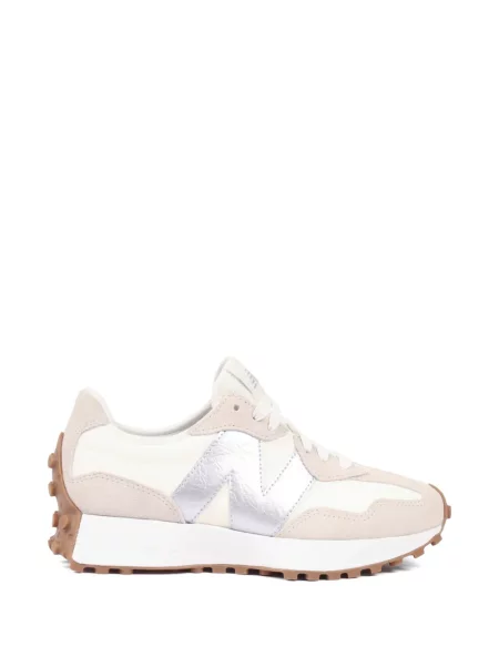 Pantaloni scurți New Balance 327 din piele de căprioară cu cordon albastru