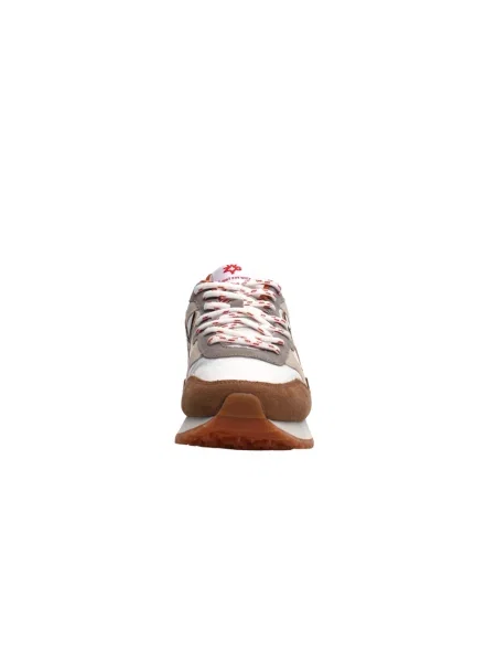 Sneakersy W6yz skórzane brązowe