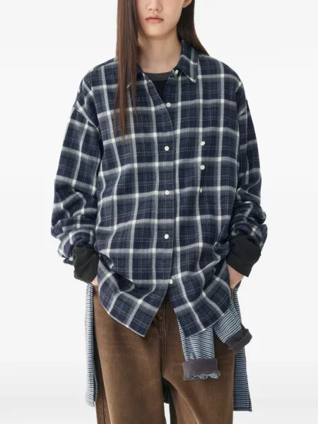 Kockás ing Tomboy kék
