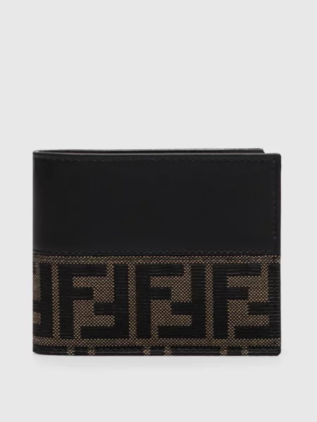 Комбіноване портмоне Fendi чорне