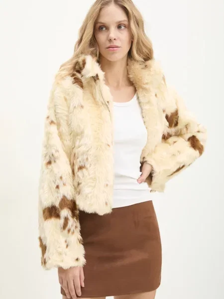 Answear Lab geaca femei de tranzitie bej