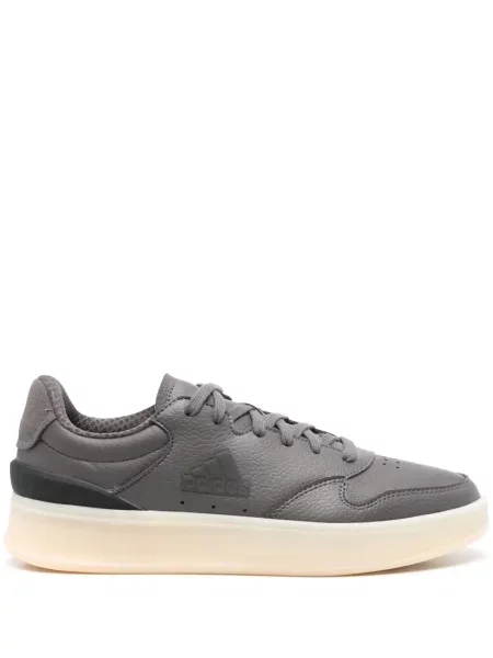 Кожени маратонки Adidas Gazelle сиво