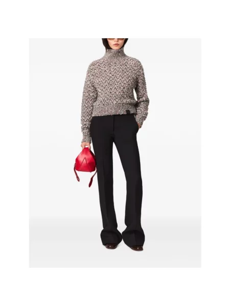Dzianinowy sweter Stella Mccartney szary