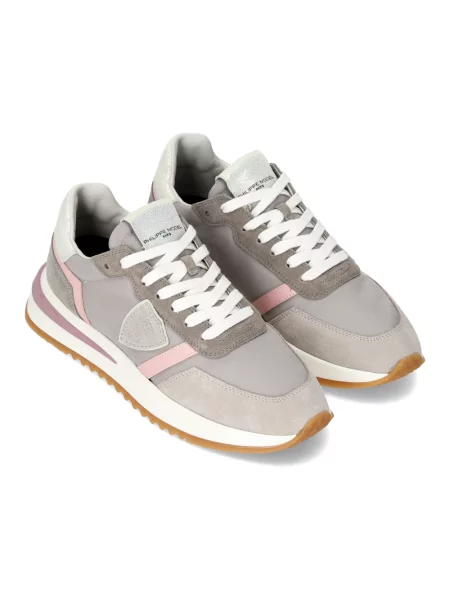 Buty do biegania Philippe Model zamszowe do biegania szare